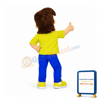 Recycle Boy Mascot Costume