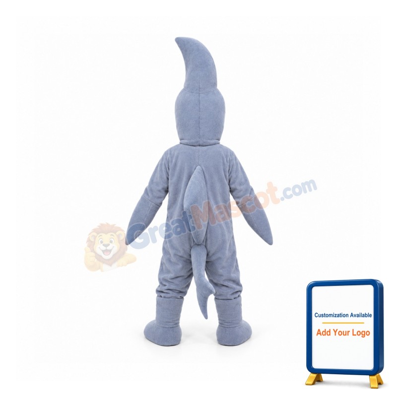 Fierce Lightweight Shark Mascot Costume