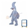 Fierce Lightweight Shark Mascot Costume