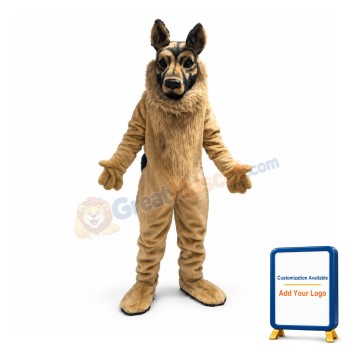 Black Poodle Dog Mascot Costume