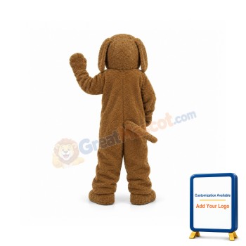 Friendly Poodle Dog Mascot Costume