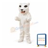 White Lightweight Tiger Mascot Costume