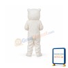 White Lightweight Tiger Mascot Costume