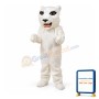 White Lightweight Tiger Mascot Costume