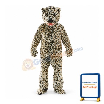 Fierce Leopard Mascot Costume