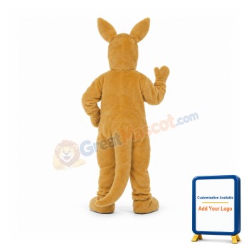 Friendly Lightweight Kangaroo Mascot Costume