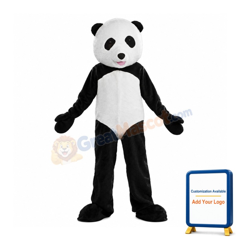 Panda Bear Mascot Costume