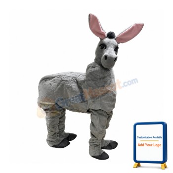 Two Person Donkey Mascot Costume
