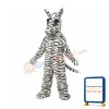 Friendly Zebra Mascot Costume