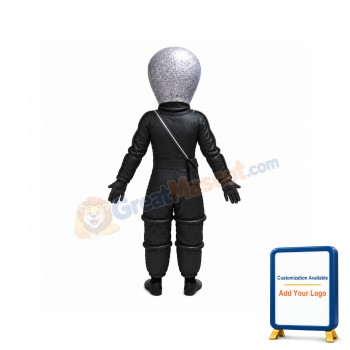 Alien Warrior Mascot Costume