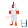 White Lightweight Chicken Mascot Costume