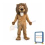 Friendly Lightweight Lion Mascot Costume