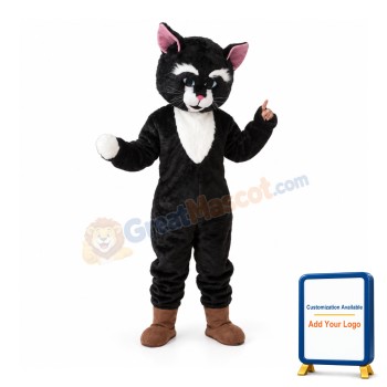 Lovely New Black Cat Mascot Costume