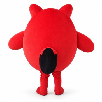 Red Mouse Mascot Costume