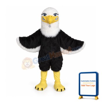 Fierce Lightweight Bald Eagle Mascot Costume