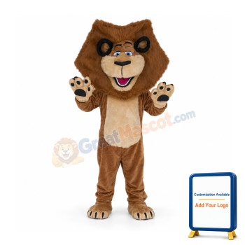 Happy Lion Mascot Costume For Festival