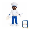 Chocolate Chef Uncle Mascot Costume