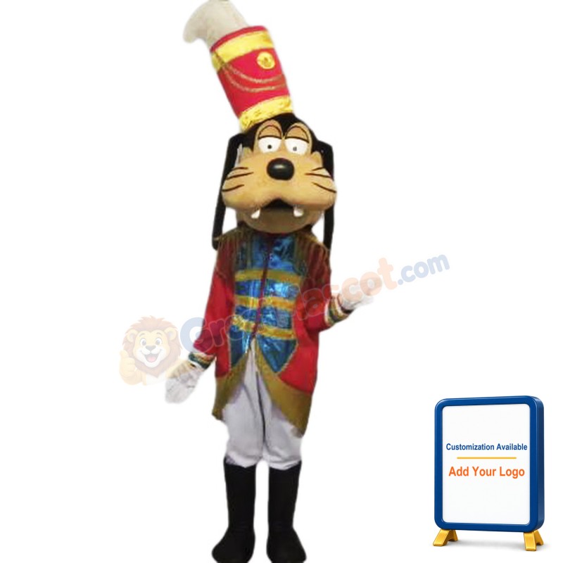 Lovely Officer Dog Mascot Costume
