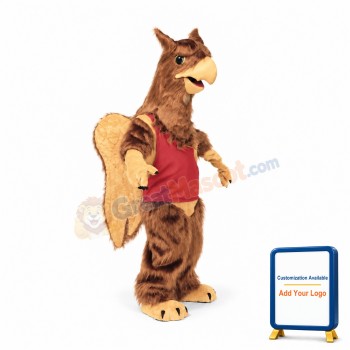 Griff Griffin Owl Mascot Costume