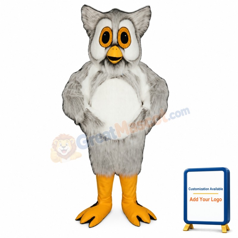 Spotted Owl Mascot Costume