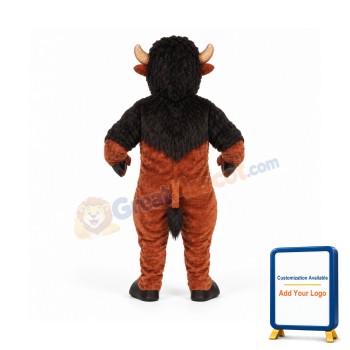 Bison Buffalo Mascot Costume