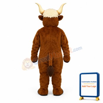 Yak Bull Mascot Costume