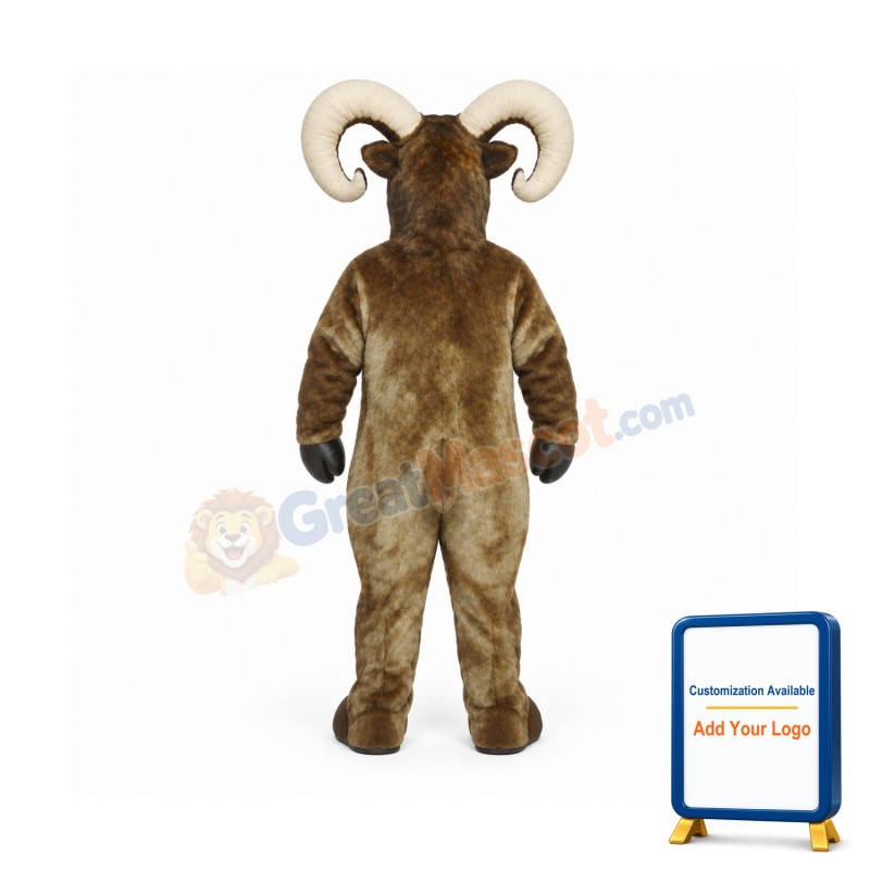 Mountain Goat Mascot Costume