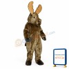 Grey Moose Mascot Costume