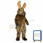 Grey Moose Mascot Costume