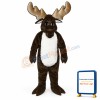 Monty Moose Mascot Costume