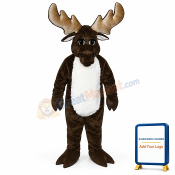 Monty Moose Mascot Costume