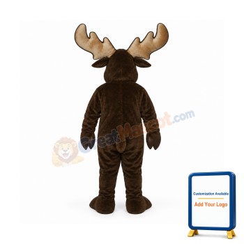 Monty Moose Mascot Costume