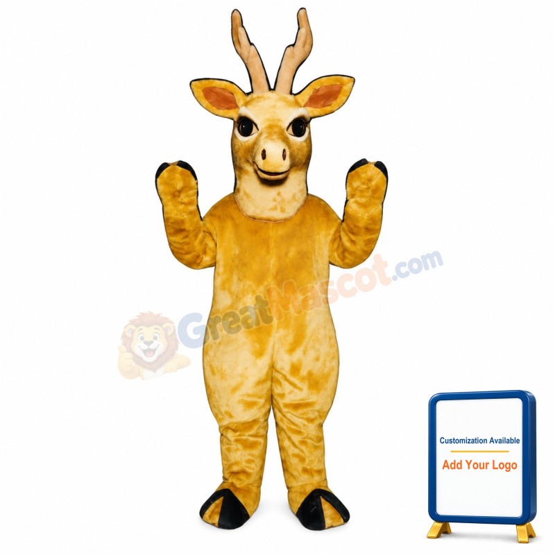 Realistic Deer Mascot Costume