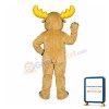 Morty Moose Mascot Costume