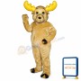 Morty Moose Mascot Costume