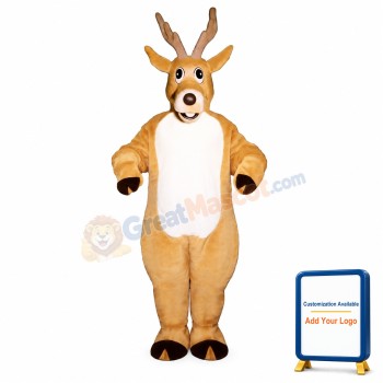 Jolly Reindeer Mascot Costume