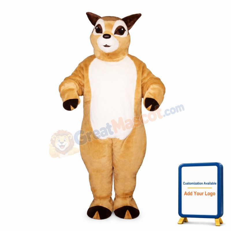 Fawn Deer Mascot Costume