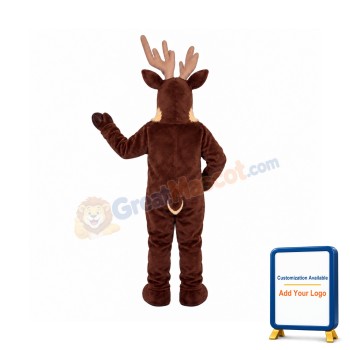 Regal Elk Deer Mascot Costume