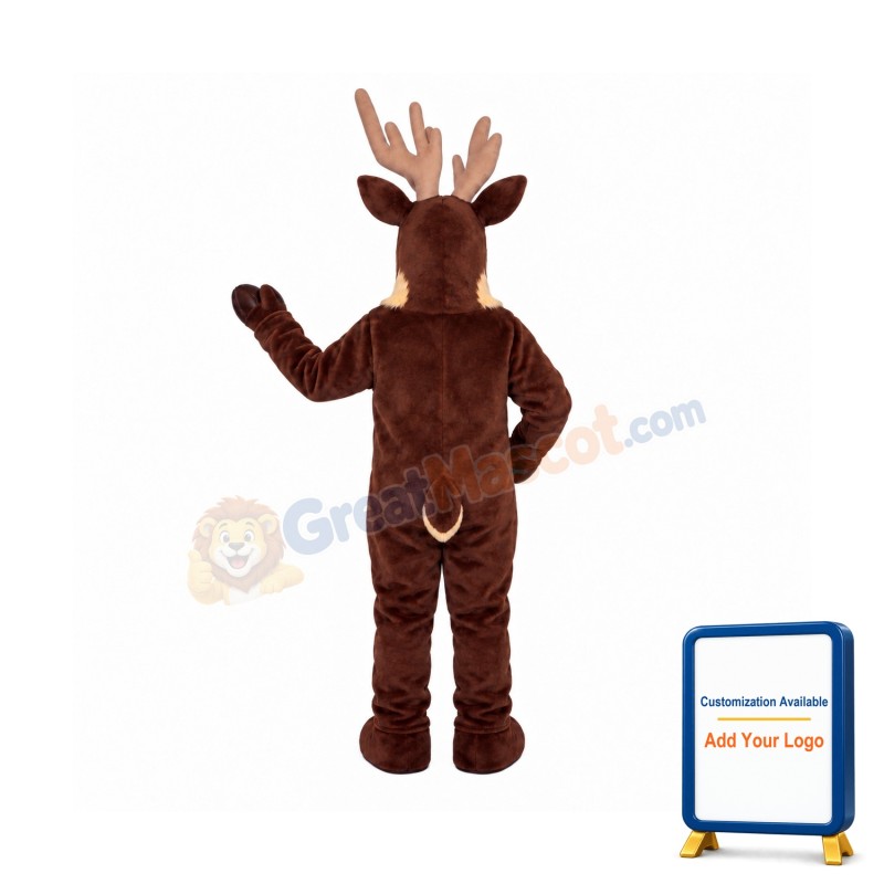 Regal Elk Deer Mascot Costume