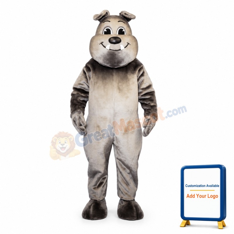 Tuffy Bulldog Mascot Costume