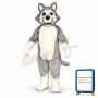 Wolf Dog Mascot Costume