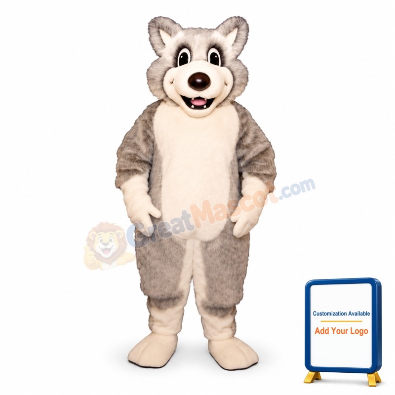 Baby Husky Mascot Costume