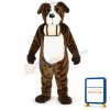 St. Bernard Dog Mascot Costume