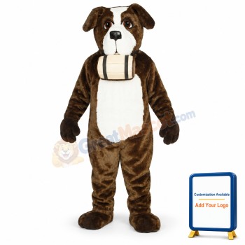 St. Bernard Dog Mascot Costume