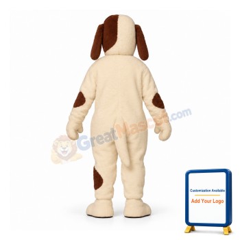 Grinning Hound Dog Mascot Costume