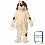Grinning Hound Dog Mascot Costume