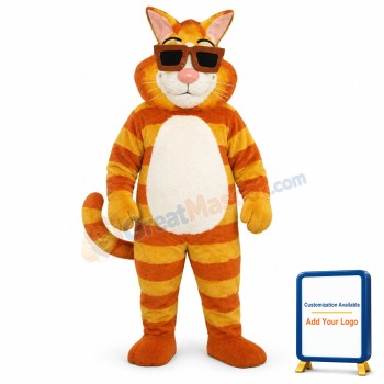 Kool Kat Mascot Costume