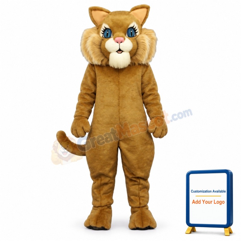 Miss Boots Cat Mascot Costume