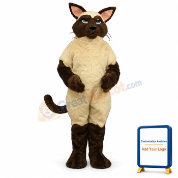 Sally Siamese Cat Mascot Costume
