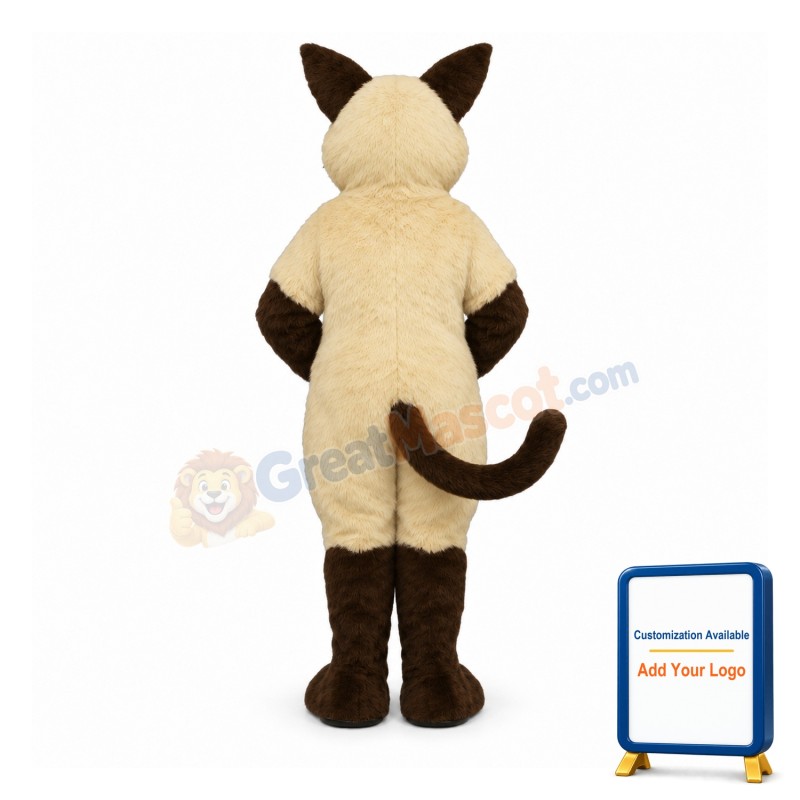 Sally Siamese Cat Mascot Costume